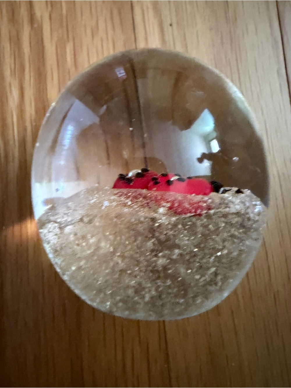 Dynasty Gallery Heirloom Collectibles Glass Ladybugs Paperweight